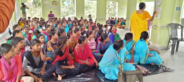 Awareness camp on Menstrual hygiene of adolescents (2021-22)